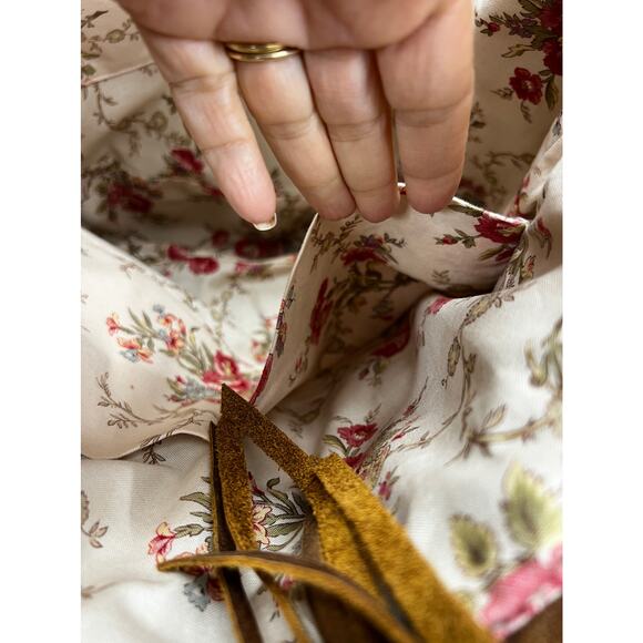 REBYC Boho Leather Tote Bag - Picture 5 of 9